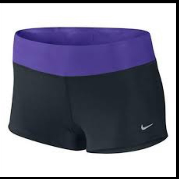 Nike | Shorts | Nike Black And Purple 